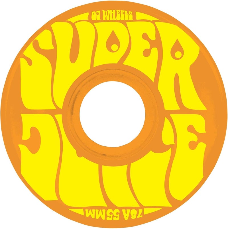 OJ Skateboard Wheels Mini Super Juice 55mm 78a Skateboard Wheels - Set of 4 Wheels - Image 1